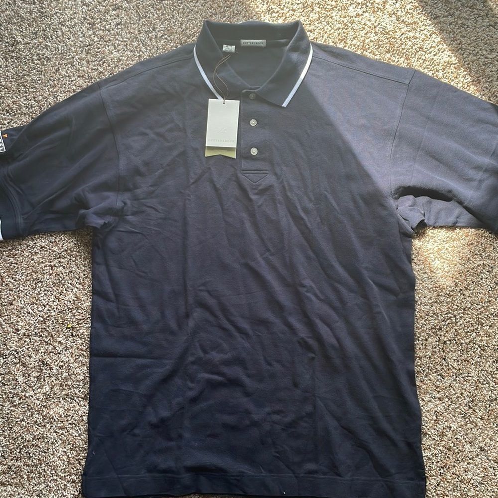 Cutter and Blue Men's Polo shirt size XL